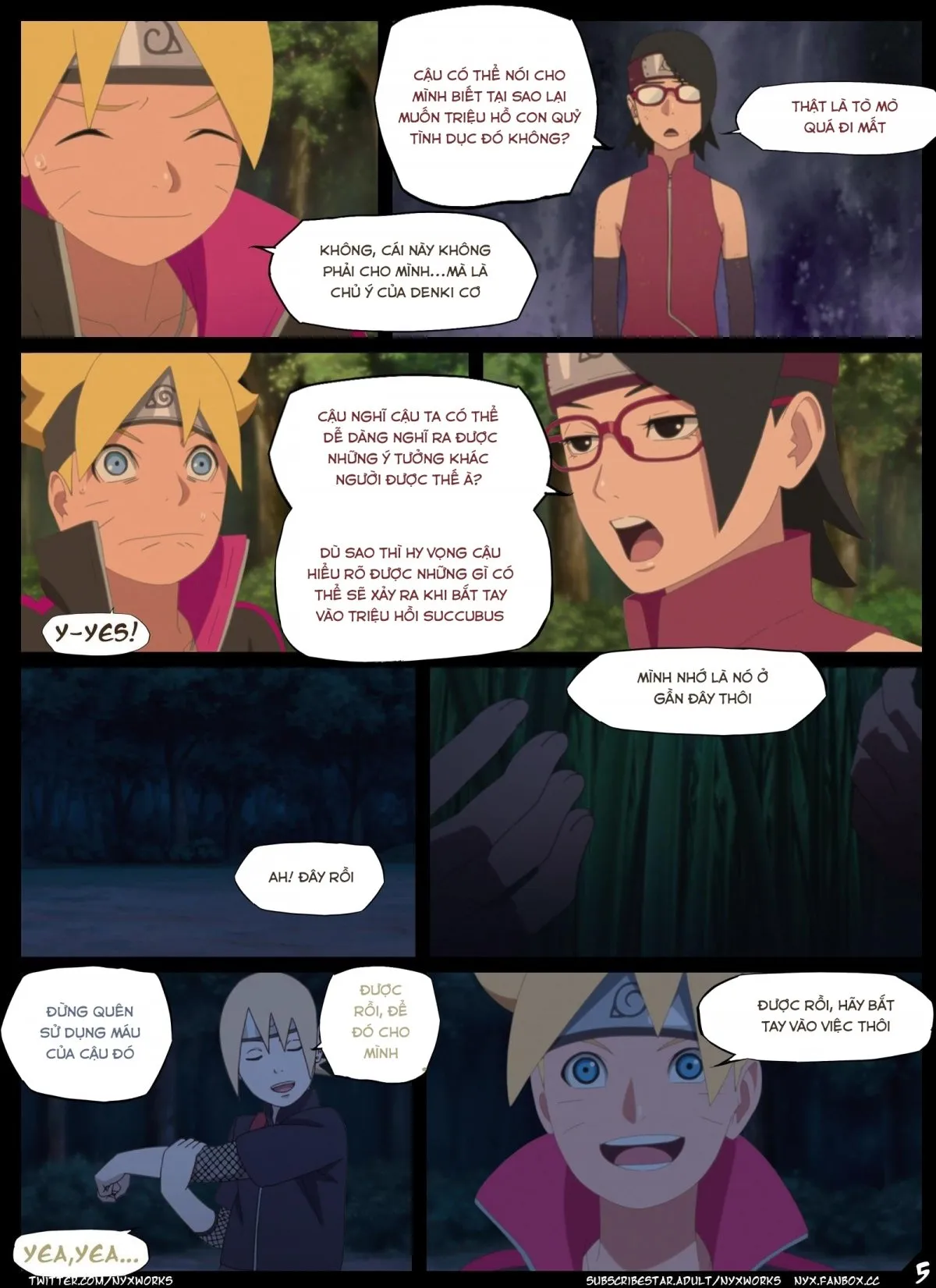 HentaiVN.net - Ảnh 5 - Night of the Ritual (Naruto) - Oneshot