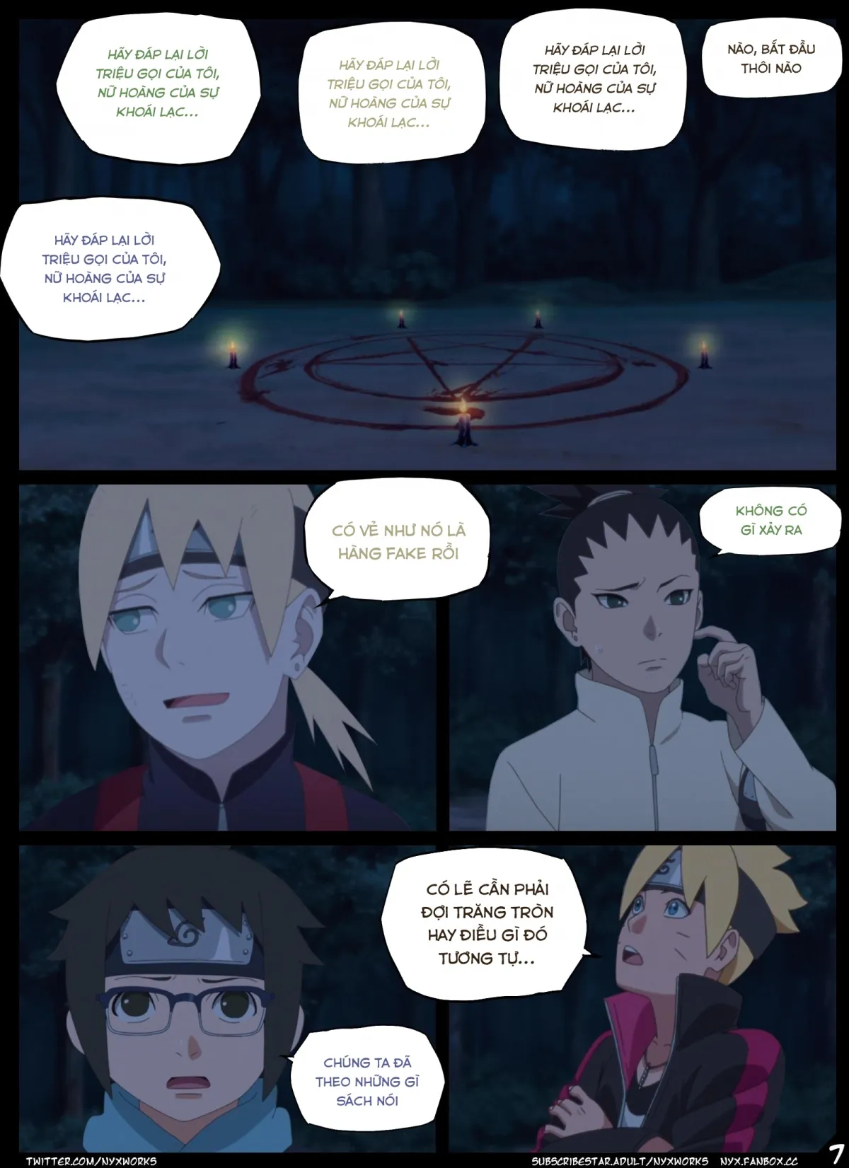 HentaiVN.net - Ảnh 7 - Night of the Ritual (Naruto) - Oneshot