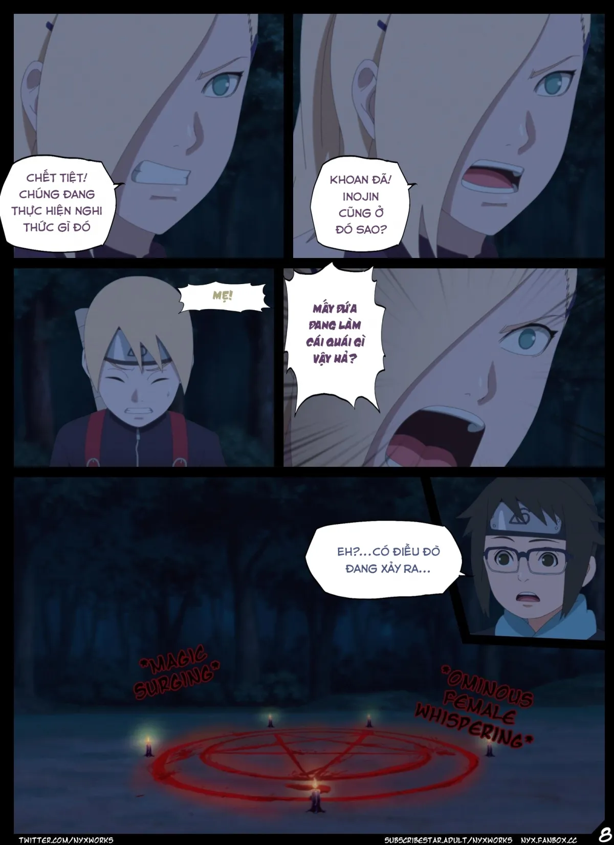 HentaiVN.net - Ảnh 8 - Night of the Ritual (Naruto) - Oneshot