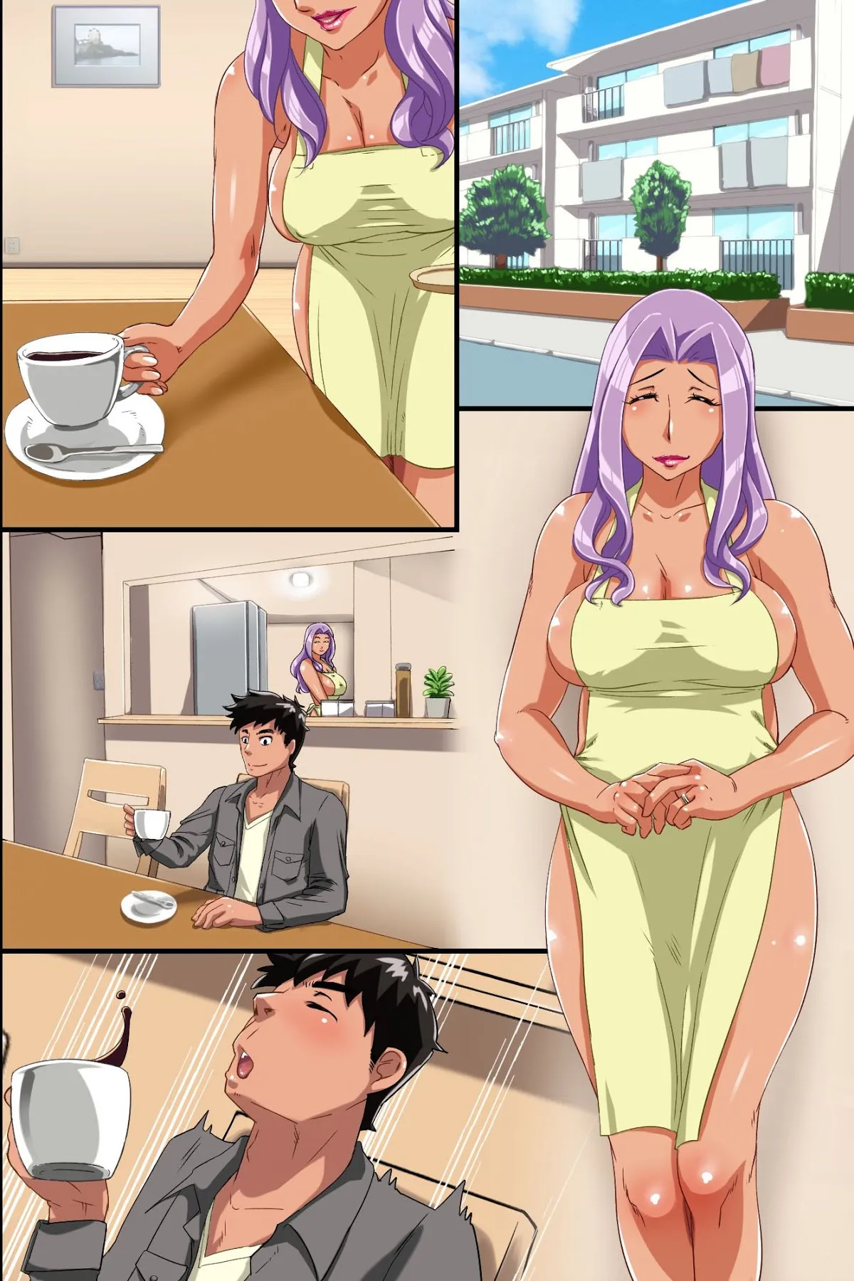 HentaiVN.net - Ảnh 32 - Ore ga Hitozuma to Rankou Zanmai no Riyuu [How I had an Orgy at the Wives Club] - Artist CG
