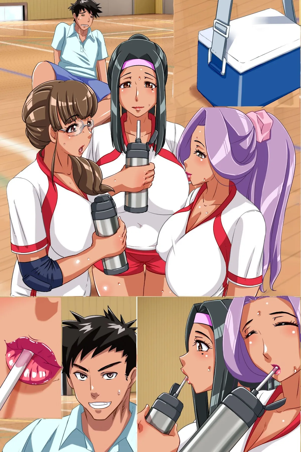 HentaiVN.net - Ảnh 5 - Ore ga Hitozuma to Rankou Zanmai no Riyuu [How I had an Orgy at the Wives Club] - Artist CG