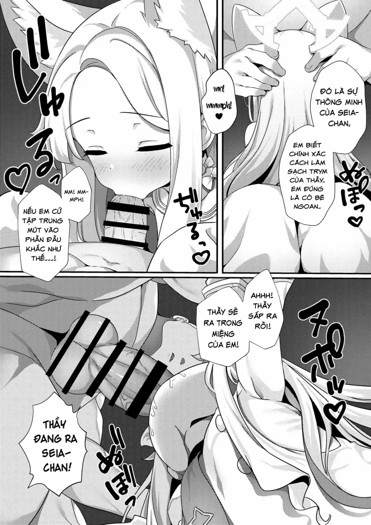 HentaiVN.net - Ảnh 7 - Nè, Sensei... Hôm nay cũng làm chứ? [Hello, Sensei... Are We Doing It Today? ; Yaa, Sensei... Kyou mo Suru Kai?] - Oneshot