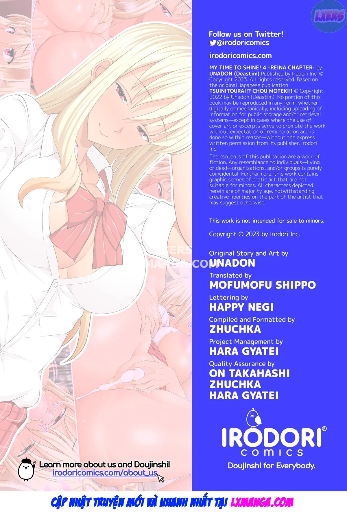 HentaiVN.net - Ảnh 36 - Tsui ni Tourai!? Chou Moteki!! - Chap 4.1 - Reina Chapter