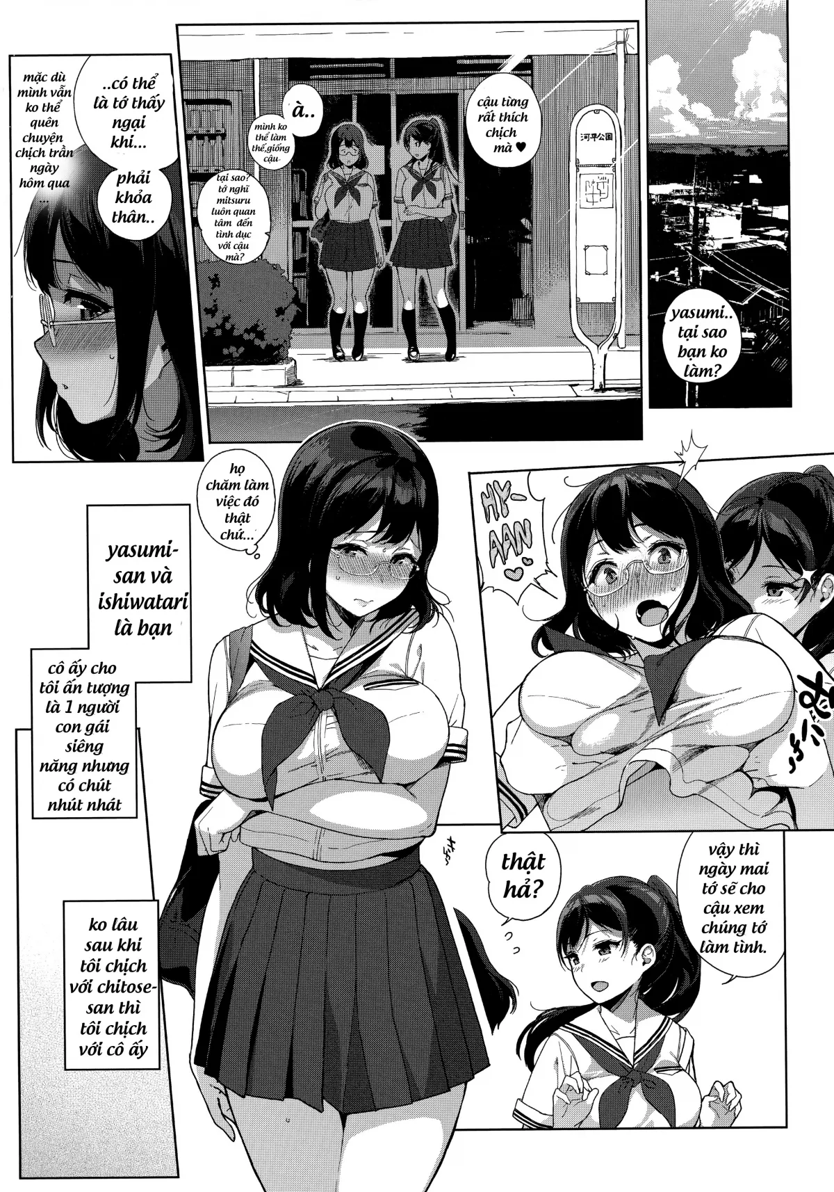 HentaiVN.net - Ảnh 8 - Houkago no Yuutousei - Chap 1