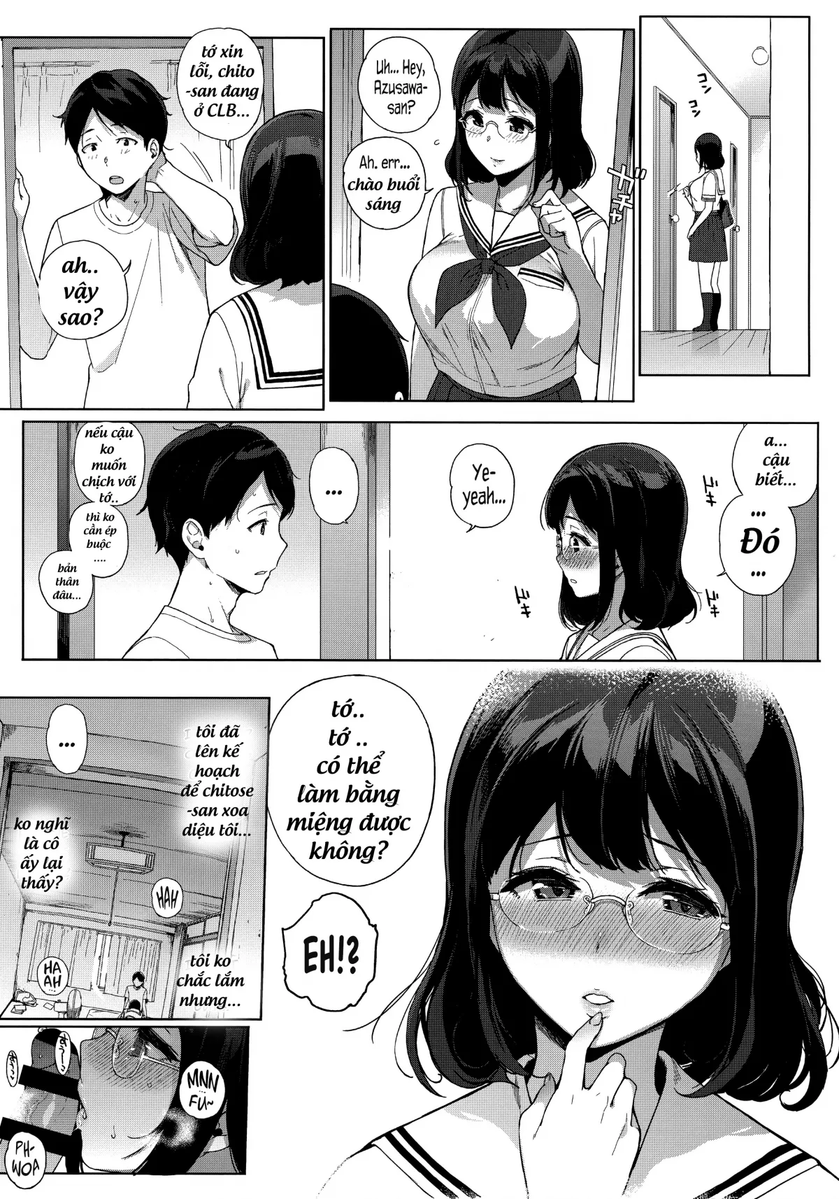 HentaiVN.net - Ảnh 9 - Houkago no Yuutousei - Chap 1
