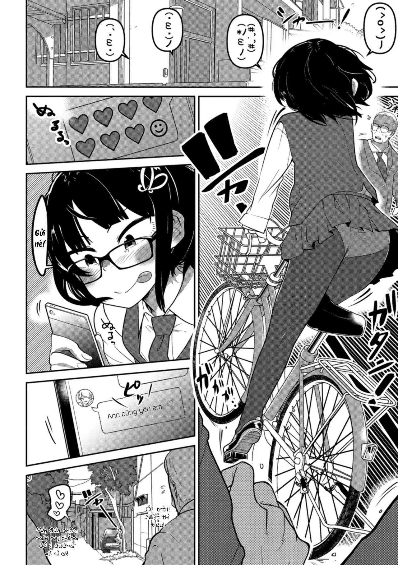 HentaiVN.net - Ảnh 3 - Cách để trừng trị một con zombie cắm mặt vào điện thoại [Nagara Musume no Kaigoroshikata ; How to Keep a Smartphone Zombie Captive] - Oneshot