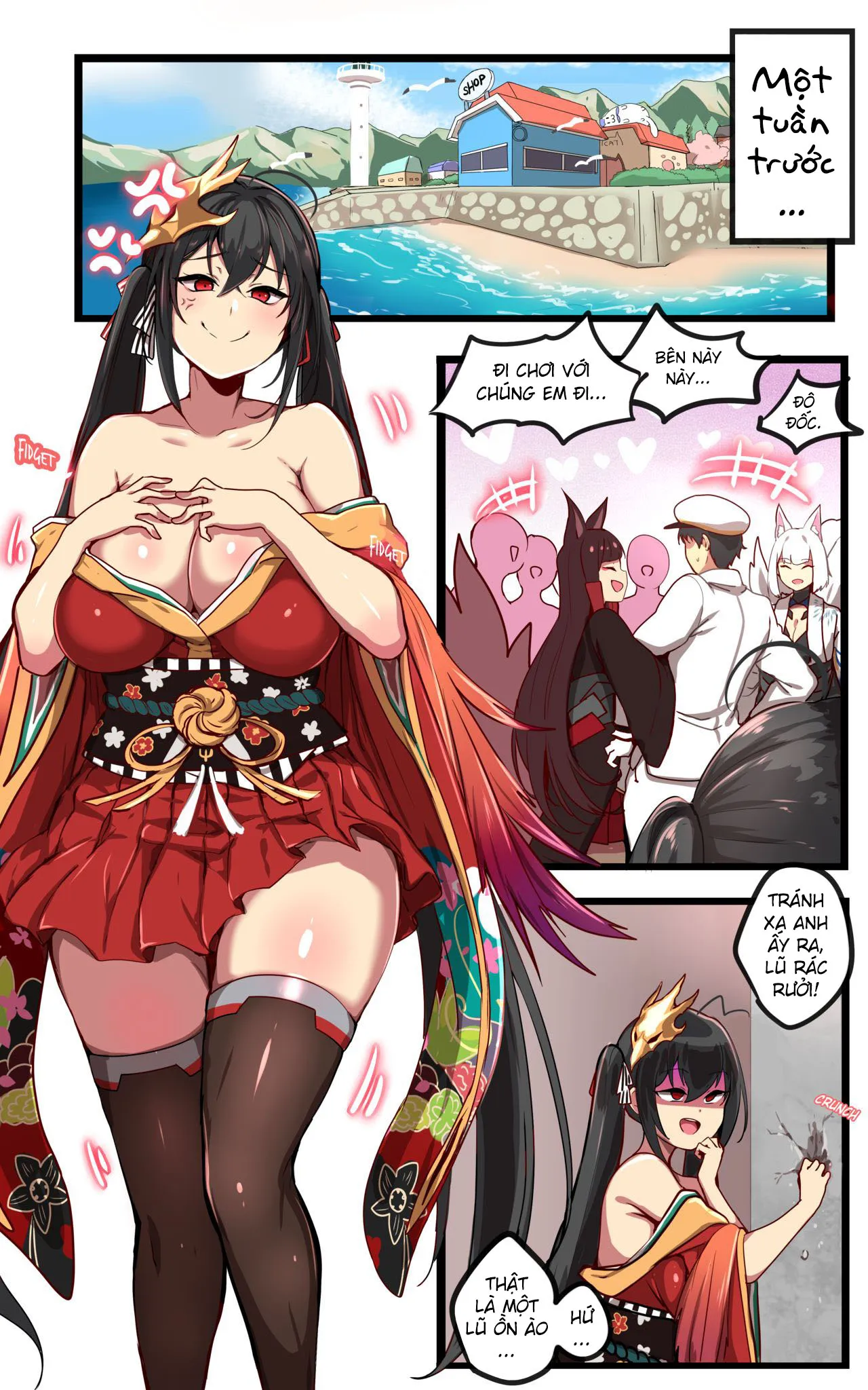 HentaiVN.net - Ảnh 6 - Kế hoạch của Taihou. [大鳳 (アズールレーン) [英訳]] - Oneshot