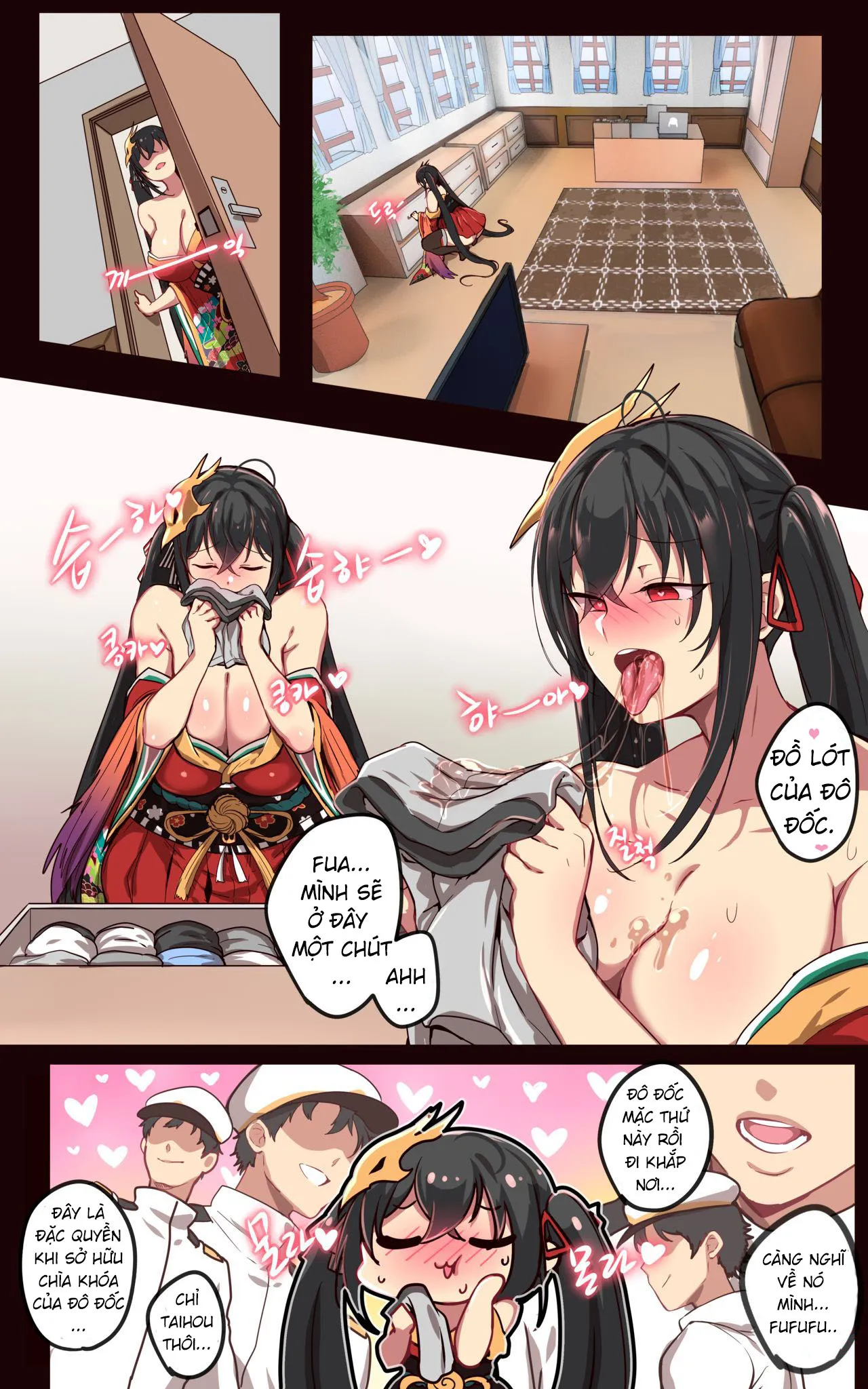 HentaiVN.net - Ảnh 7 - Kế hoạch của Taihou. [大鳳 (アズールレーン) [英訳]] - Oneshot