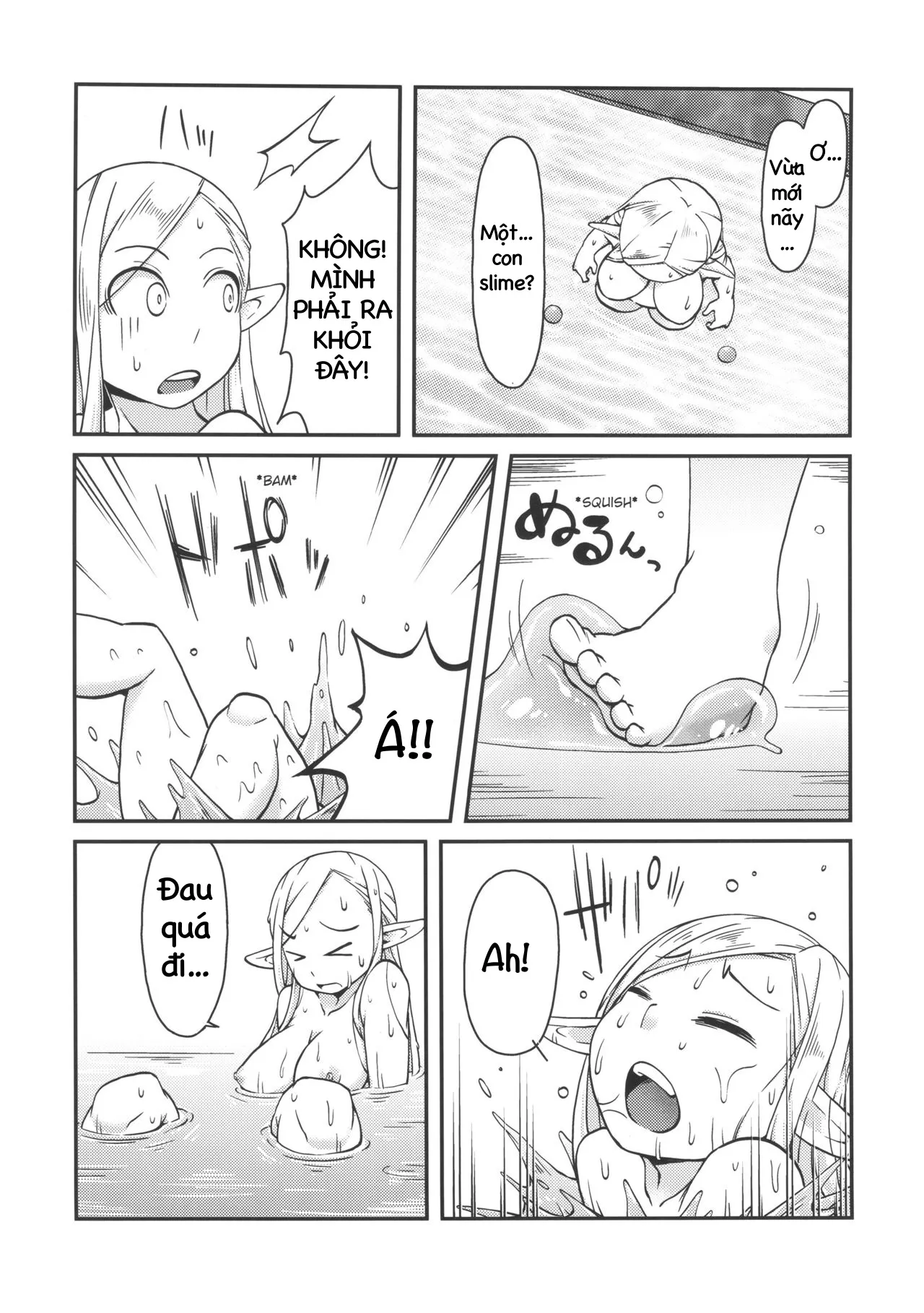 HentaiVN.net - Ảnh 11 - Dungeon Cooking (Dungeon Meshi) [Marcille no Slime Zoe ; Tắm cùng slime; Dungeon Cooking ~Marcille No Slime Zoe~] - Oneshot