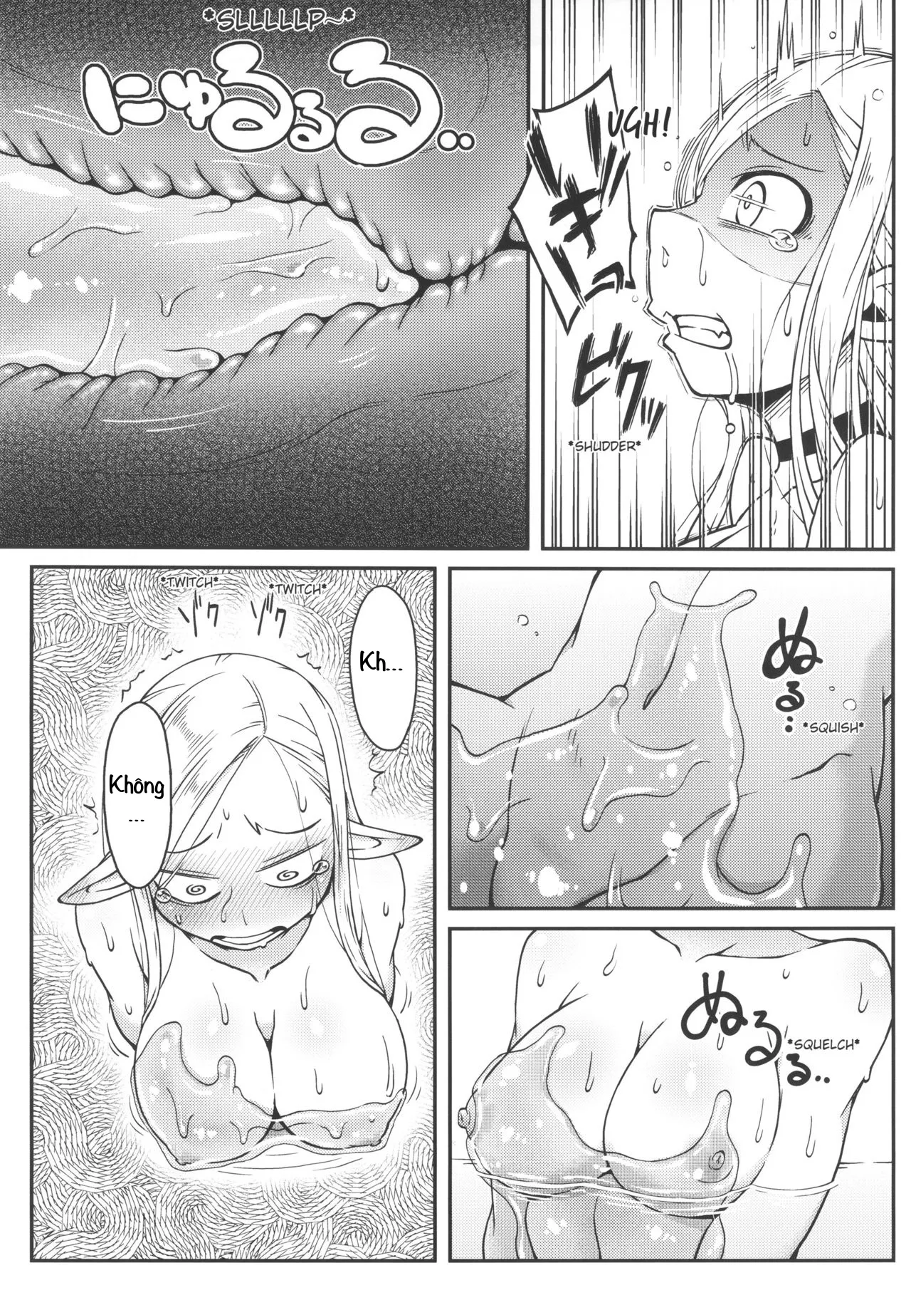 HentaiVN.net - Ảnh 13 - Dungeon Cooking (Dungeon Meshi) [Marcille no Slime Zoe ; Tắm cùng slime; Dungeon Cooking ~Marcille No Slime Zoe~] - Oneshot