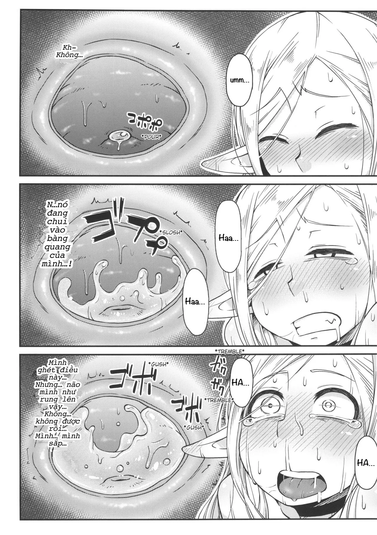 HentaiVN.net - Ảnh 17 - Dungeon Cooking (Dungeon Meshi) [Marcille no Slime Zoe ; Tắm cùng slime; Dungeon Cooking ~Marcille No Slime Zoe~] - Oneshot