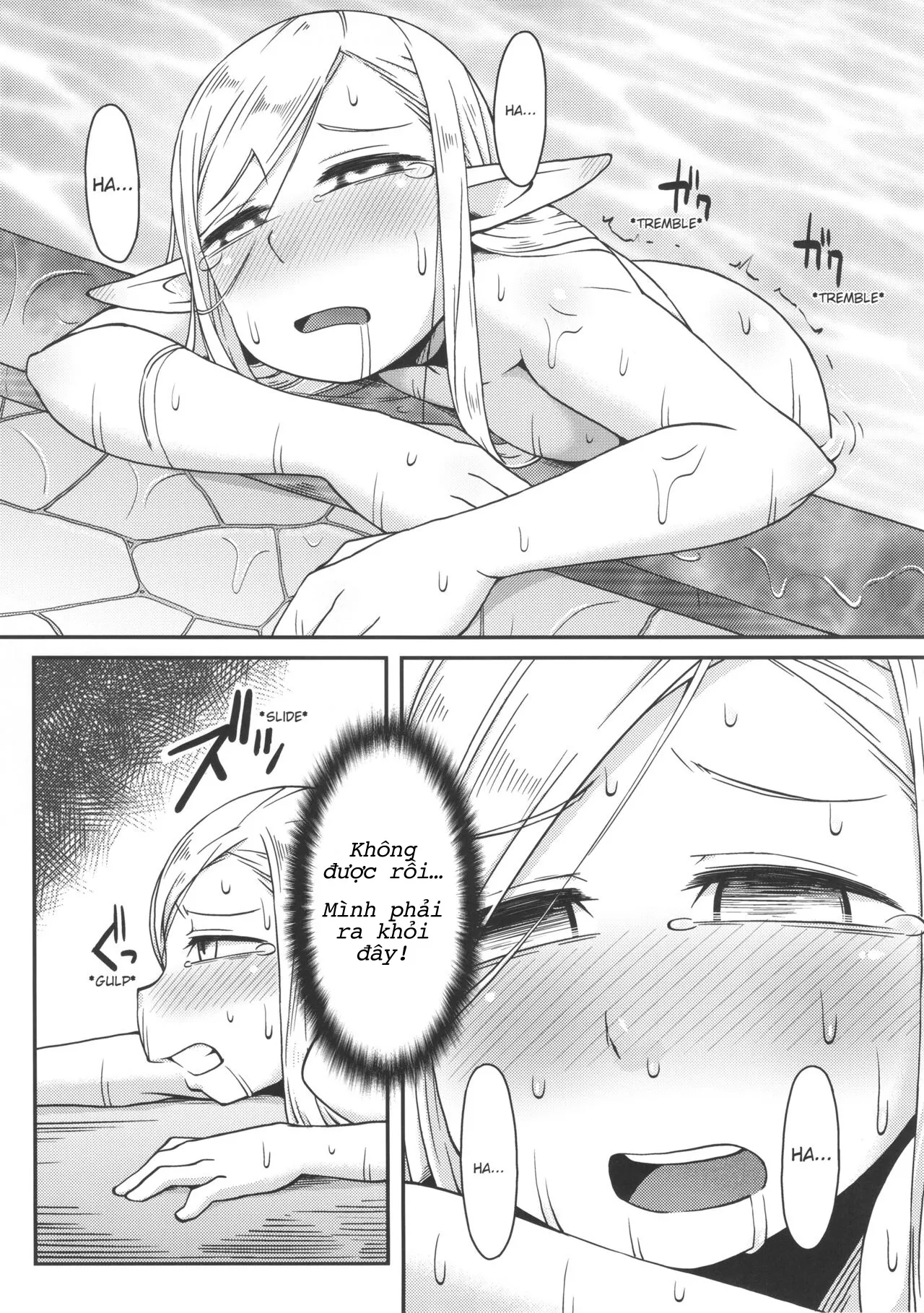 HentaiVN.net - Ảnh 19 - Dungeon Cooking (Dungeon Meshi) [Marcille no Slime Zoe ; Tắm cùng slime; Dungeon Cooking ~Marcille No Slime Zoe~] - Oneshot