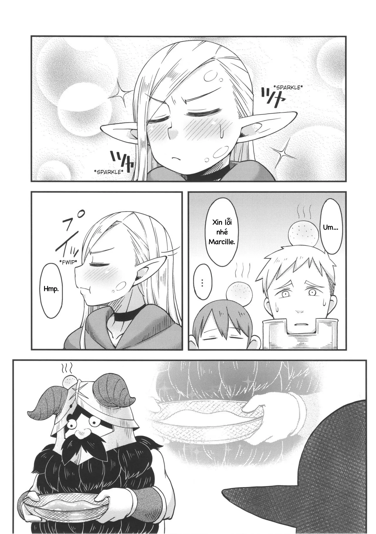 HentaiVN.net - Ảnh 27 - Dungeon Cooking (Dungeon Meshi) [Marcille no Slime Zoe ; Tắm cùng slime; Dungeon Cooking ~Marcille No Slime Zoe~] - Oneshot