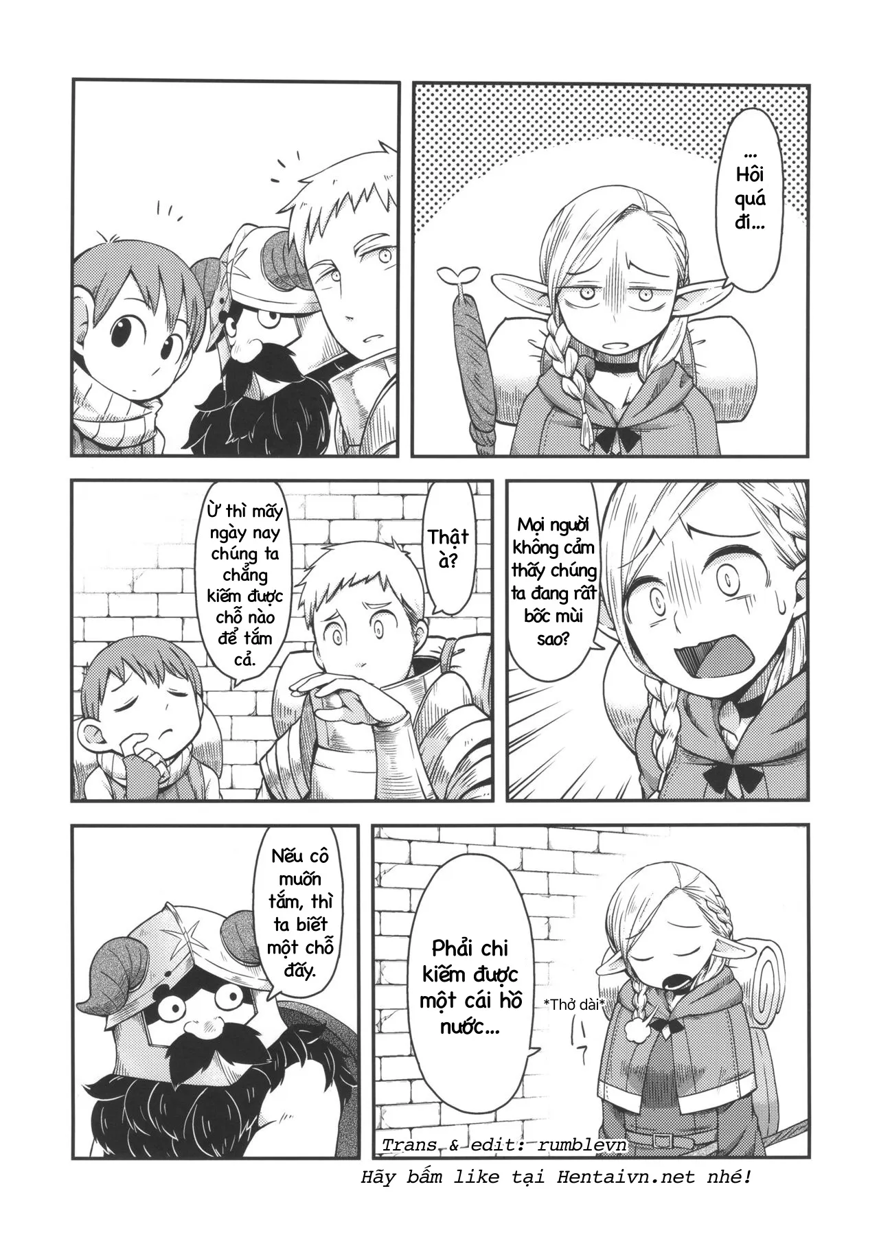 HentaiVN.net - Ảnh 3 - Dungeon Cooking (Dungeon Meshi) [Marcille no Slime Zoe ; Tắm cùng slime; Dungeon Cooking ~Marcille No Slime Zoe~] - Oneshot