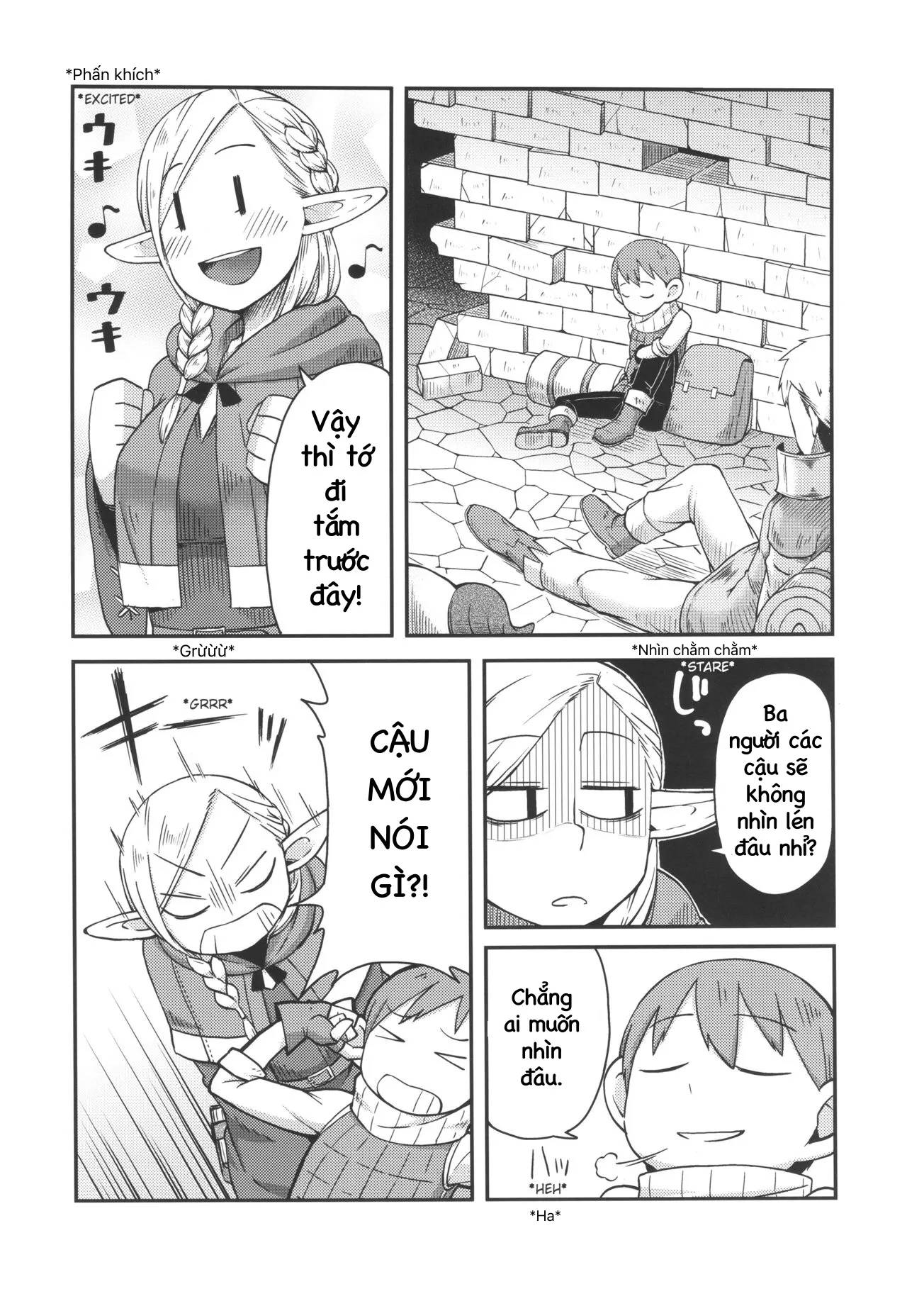 HentaiVN.net - Ảnh 7 - Dungeon Cooking (Dungeon Meshi) [Marcille no Slime Zoe ; Tắm cùng slime; Dungeon Cooking ~Marcille No Slime Zoe~] - Oneshot