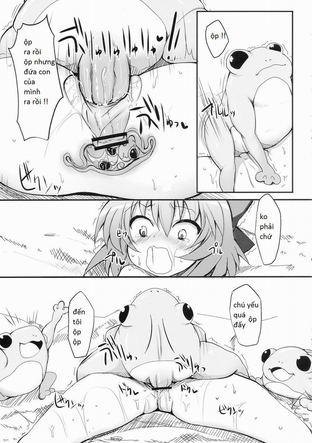 HentaiVN.net - Ảnh 14 - Chiruno Dai Pinchi! ~ Kaeru No Fukushuu Hen (Touhou Project) [Đến lúc rồi ếch ra sẽ đi chịch con mắm băng đó !!] - Oneshot