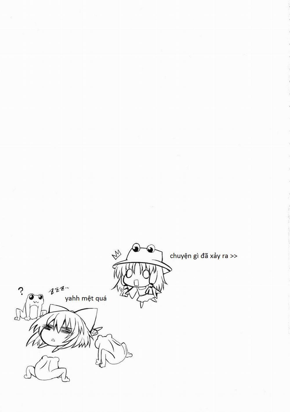 HentaiVN.net - Ảnh 26 - Chiruno Dai Pinchi! ~ Kaeru No Fukushuu Hen (Touhou Project) [Đến lúc rồi ếch ra sẽ đi chịch con mắm băng đó !!] - Oneshot