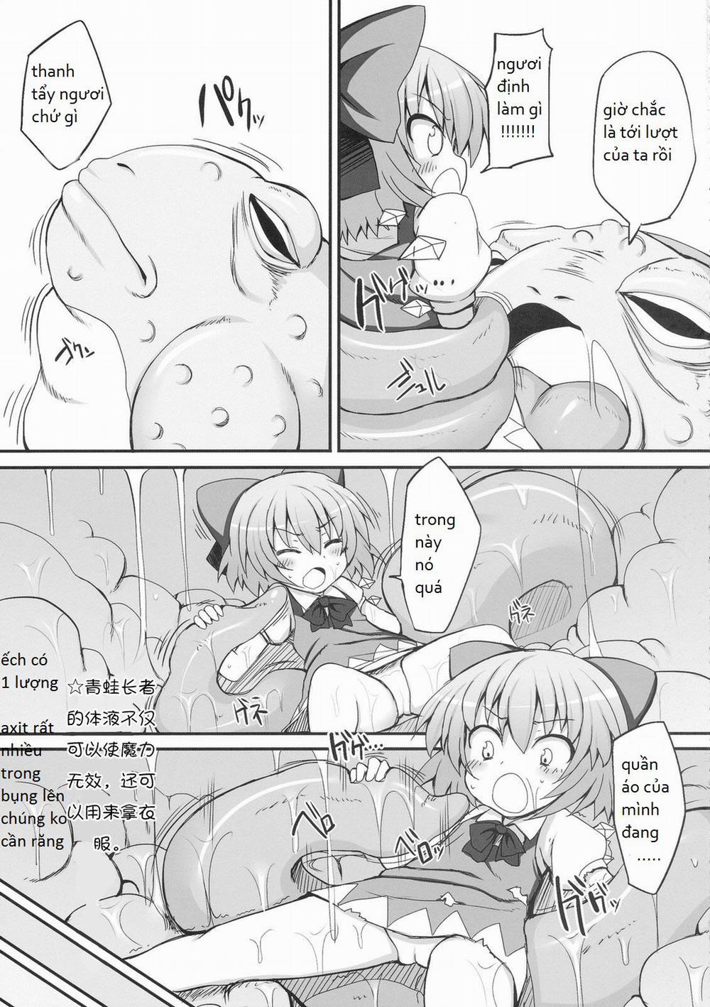 HentaiVN.net - Ảnh 6 - Chiruno Dai Pinchi! ~ Kaeru No Fukushuu Hen (Touhou Project) [Đến lúc rồi ếch ra sẽ đi chịch con mắm băng đó !!] - Oneshot