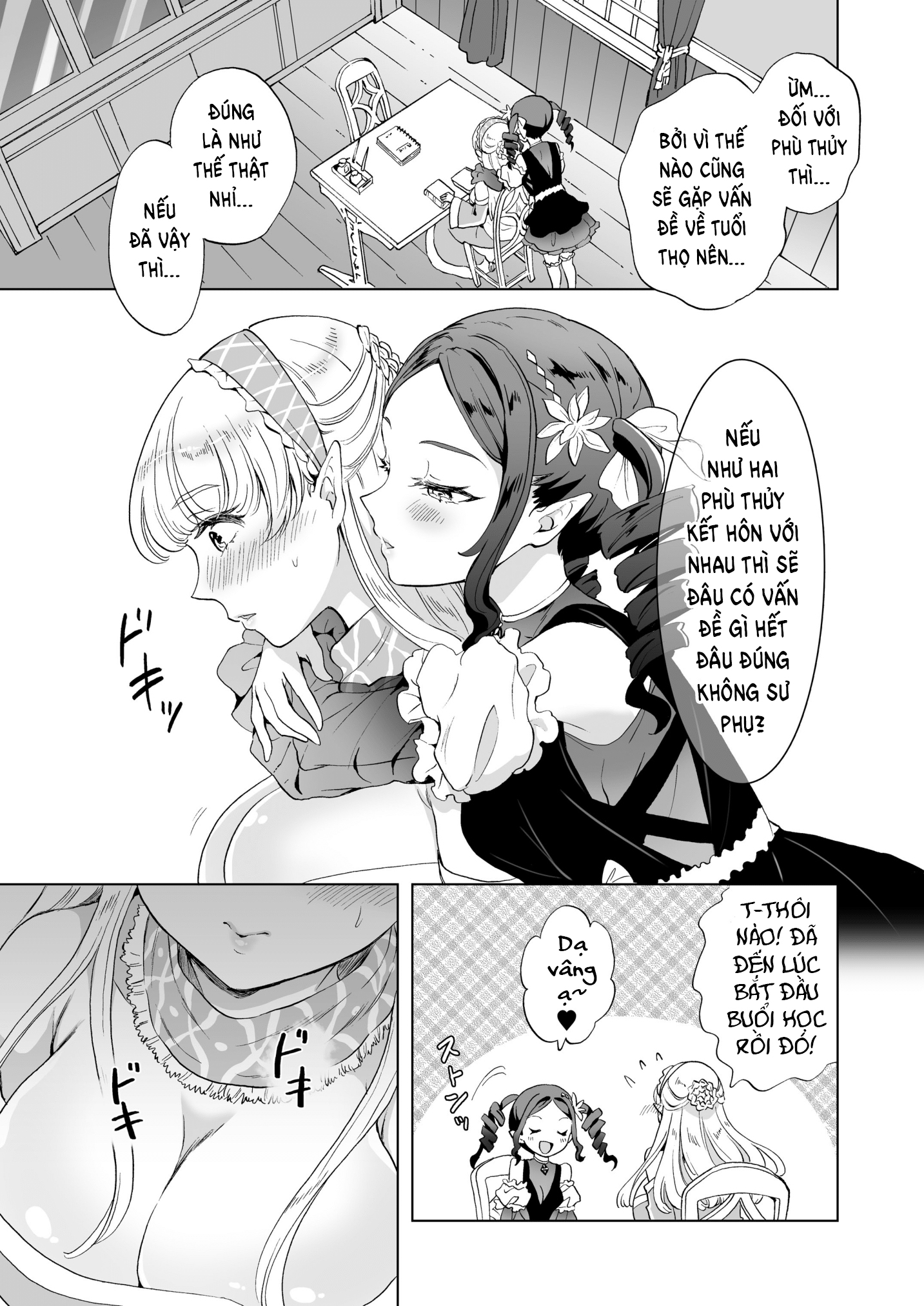 HentaiVN.net - Ảnh 16 - Bài học Kích dục của Phù thủy - Oneshot