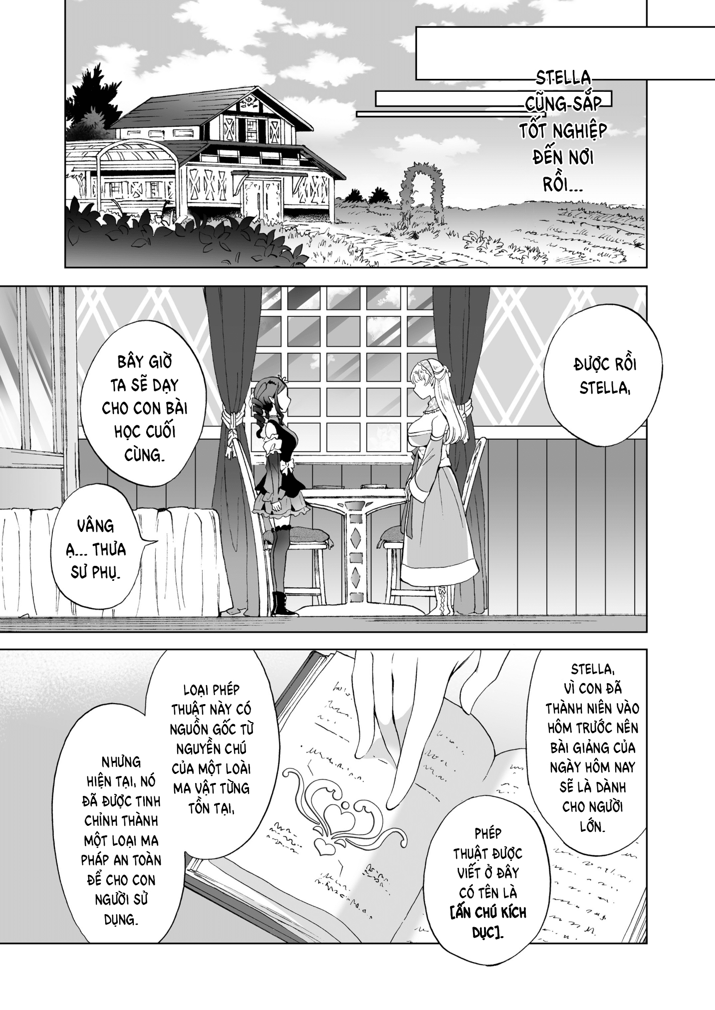 HentaiVN.net - Ảnh 18 - Bài học Kích dục của Phù thủy - Oneshot