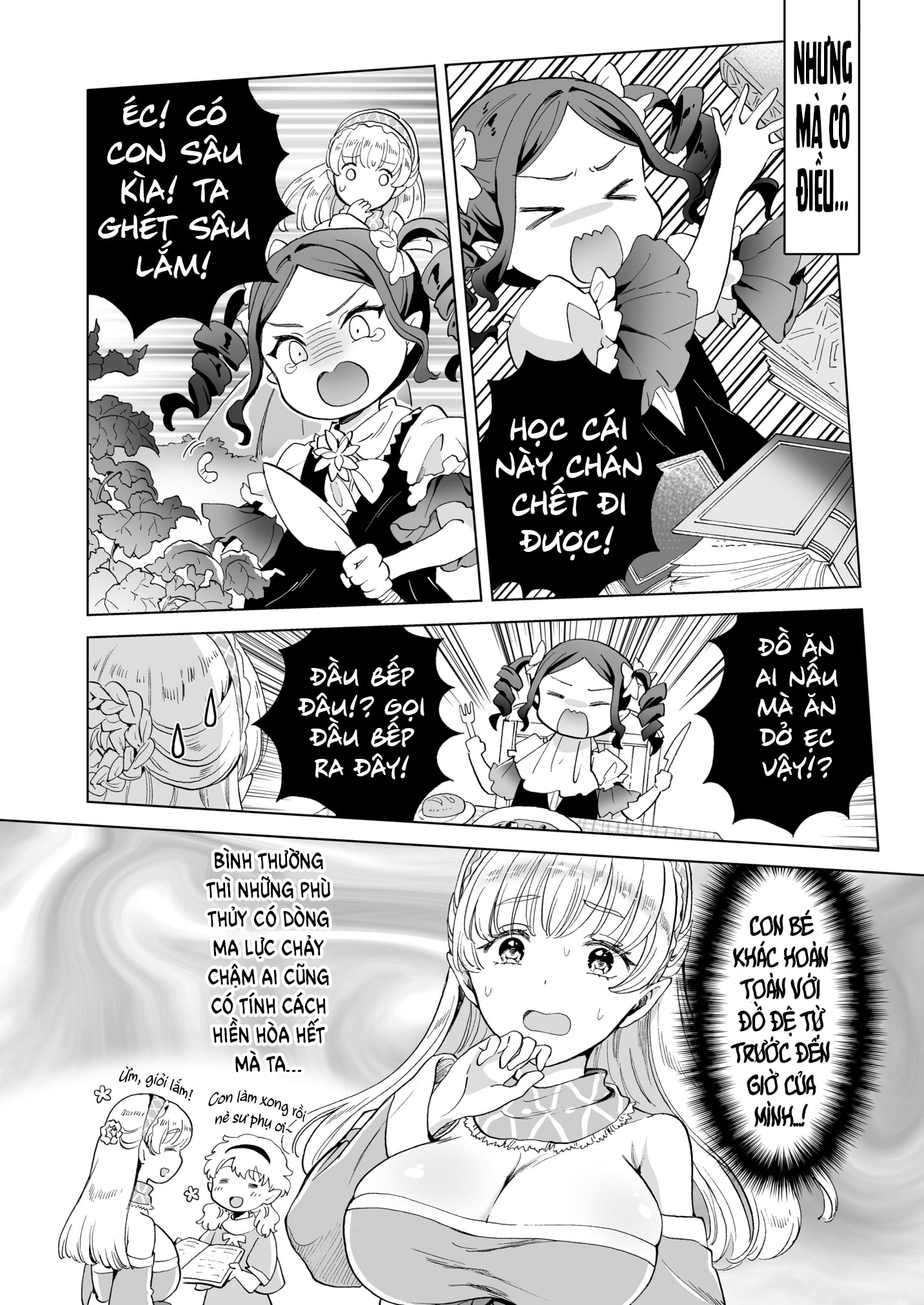 HentaiVN.net - Ảnh 7 - Bài học Kích dục của Phù thủy - Oneshot