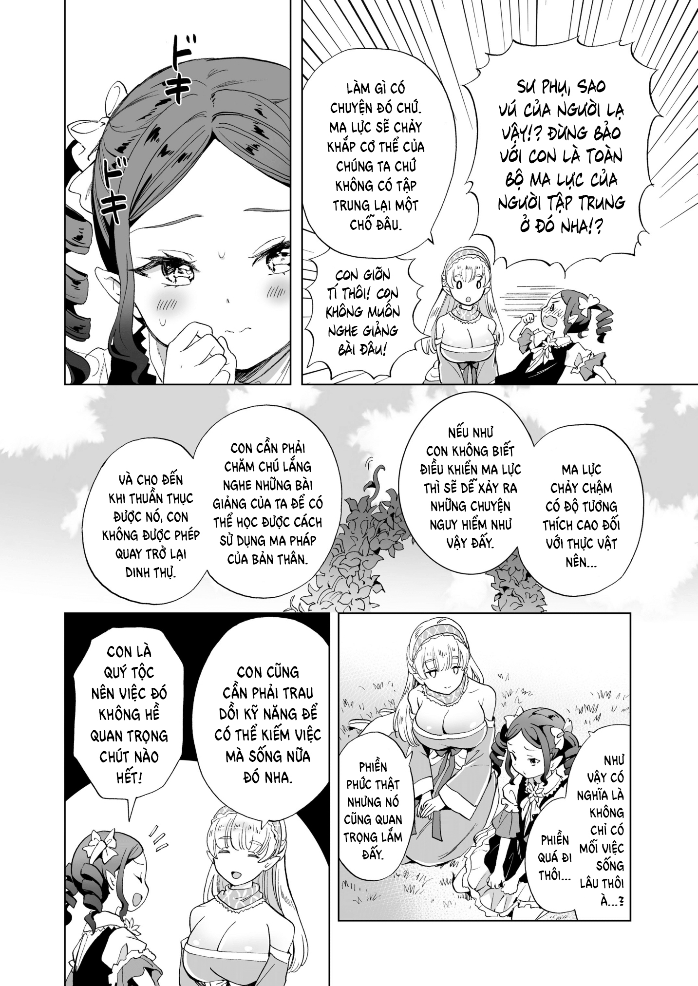 HentaiVN.net - Ảnh 9 - Bài học Kích dục của Phù thủy - Oneshot