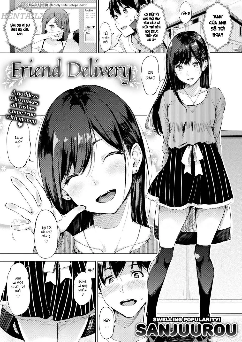 HentaiVN.net - Ảnh 4 - Secret X Secret - Chap 1 - Call-Girl Friend