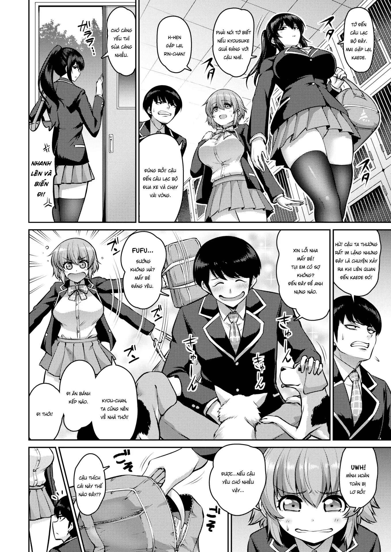 HentaiVN.net - Ảnh 5 - Doggy 2 em gái xinh tươi - Chap 1