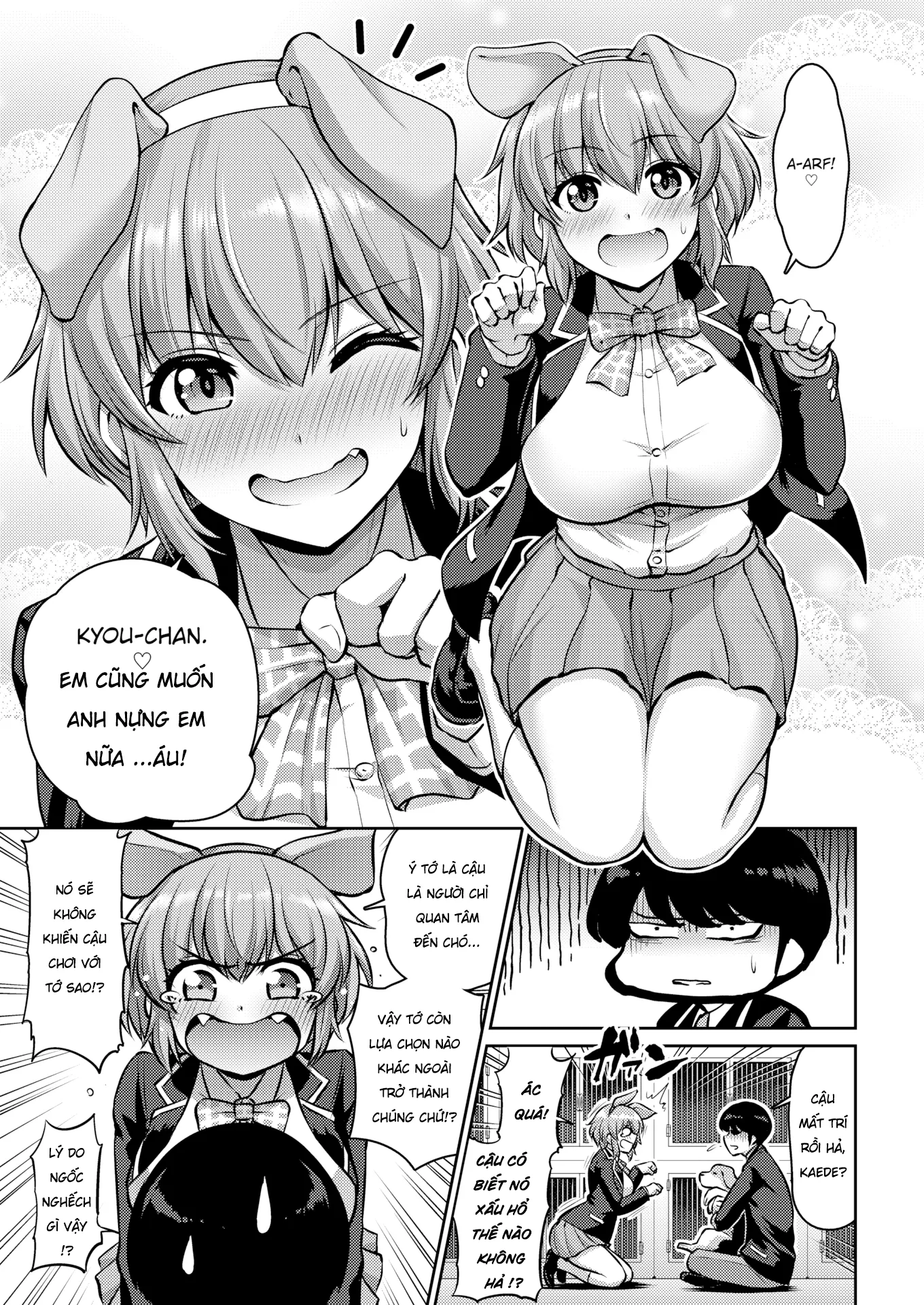 HentaiVN.net - Ảnh 6 - Doggy 2 em gái xinh tươi - Chap 1