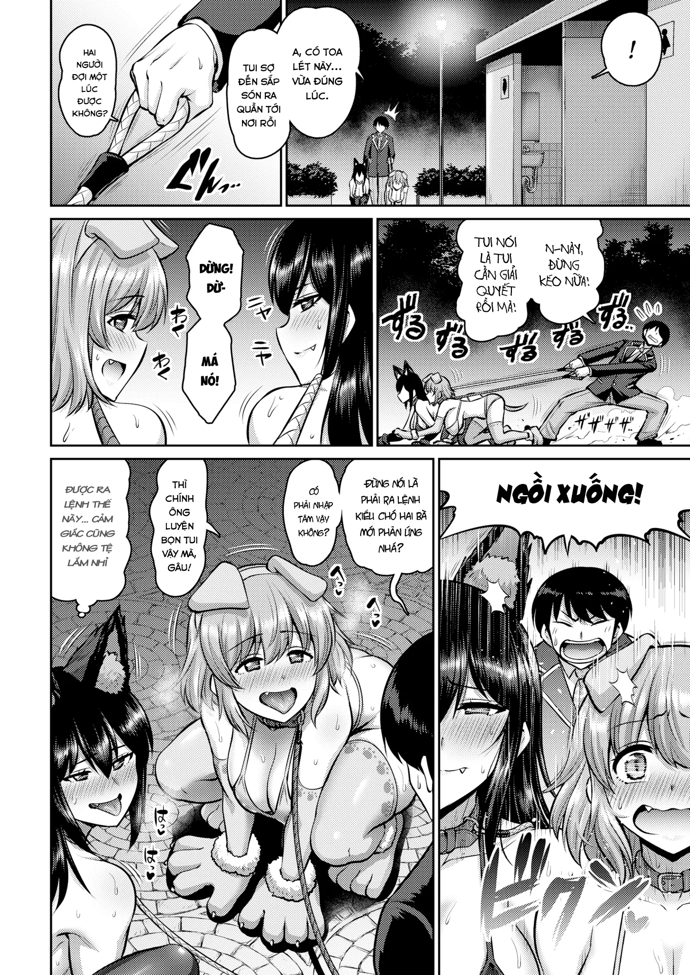 HentaiVN.net - Ảnh 9 - Doggy 2 em gái xinh tươi - Chap 3