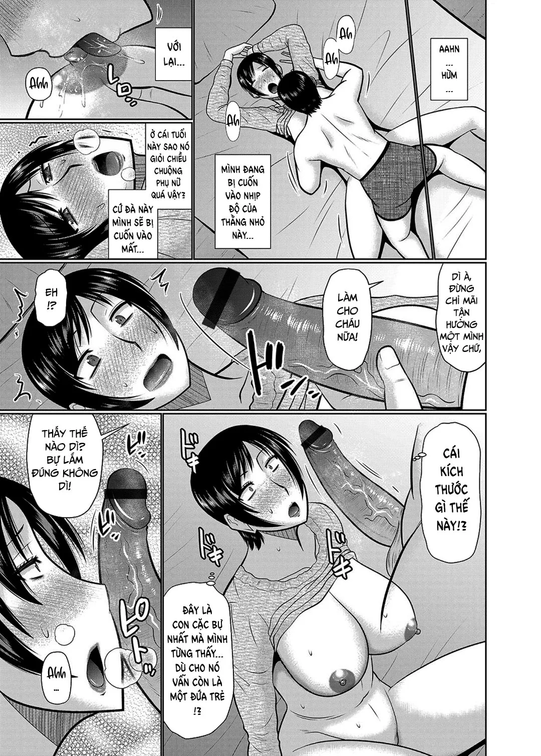 HentaiVN.net - Ảnh 10 - Oba to Haha ga Ochiru Made [Until Aunt and Mother Are Mine] - Chap 1