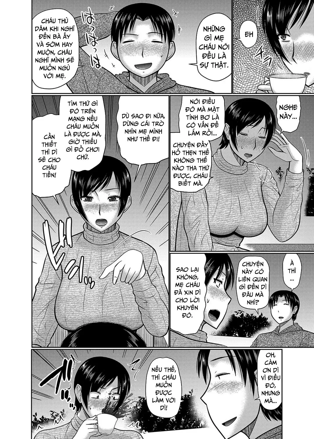 HentaiVN.net - Ảnh 5 - Oba to Haha ga Ochiru Made [Until Aunt and Mother Are Mine] - Chap 1