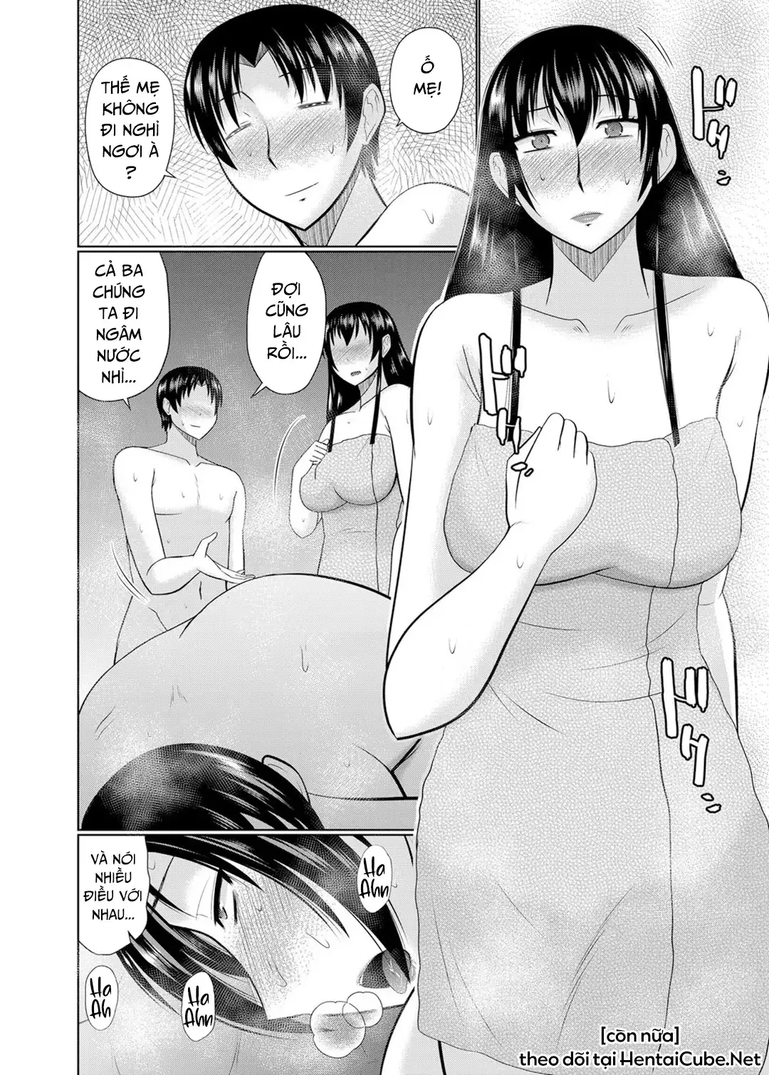 HentaiVN.net - Ảnh 25 - Oba to Haha ga Ochiru Made [Until Aunt and Mother Are Mine] - Chap 3