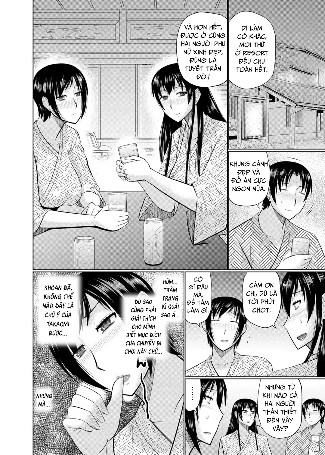 HentaiVN.net - Ảnh 7 - Oba to Haha ga Ochiru Made [Until Aunt and Mother Are Mine] - Chap 3