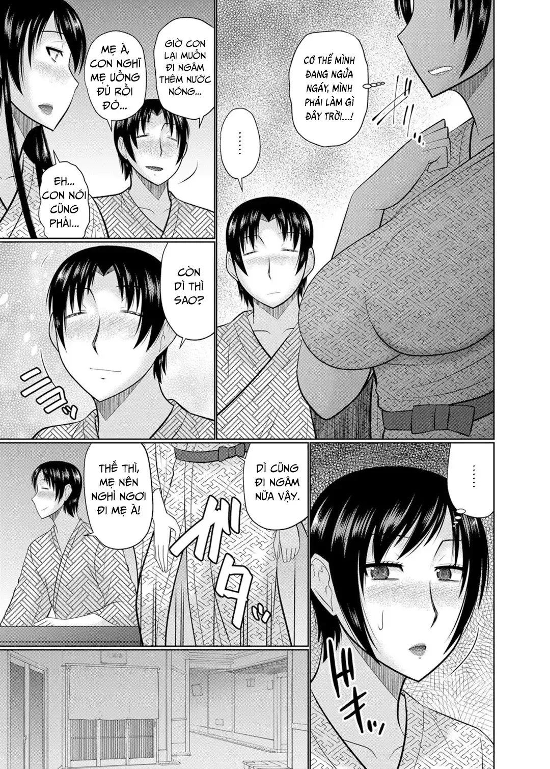 HentaiVN.net - Ảnh 8 - Oba to Haha ga Ochiru Made [Until Aunt and Mother Are Mine] - Chap 3