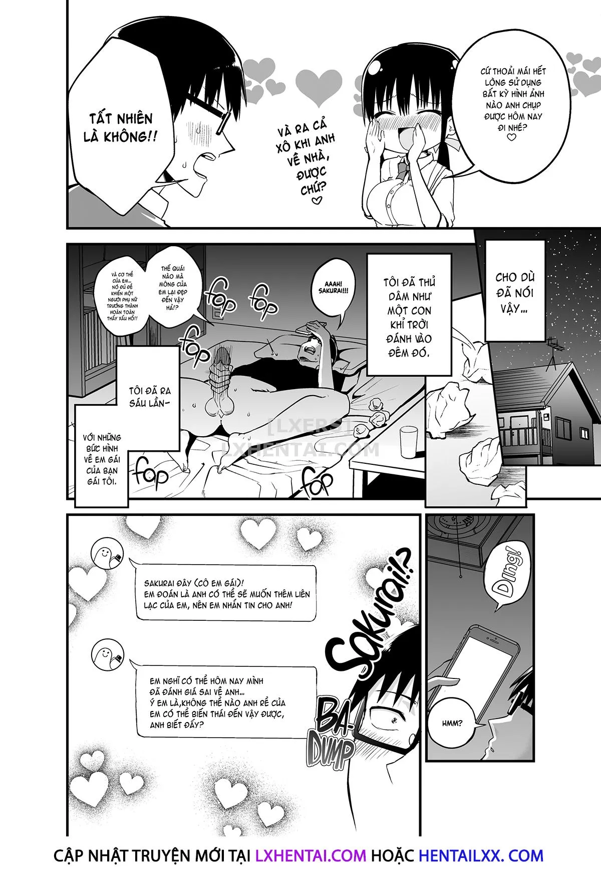 HentaiVN.net - Ảnh 10 - Sakurai:02 - My Girlfriend's Little Sister is a Hot Devil - Oneshot