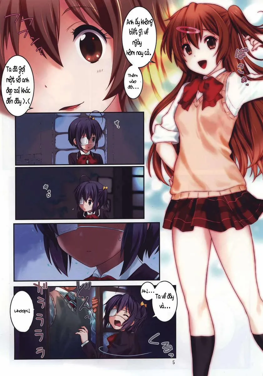 HentaiVN.net - Ảnh 5 - Chuunibyou Demo Make Wa Shinai! (Chuunibyou Demo Koi Ga Shitai) - Oneshot [Full Color]