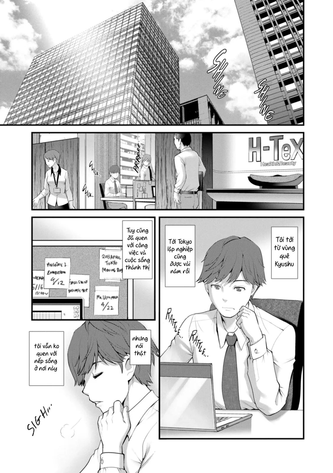 HentaiVN.net - Ảnh 8 - Tuần trăng mật dưới 30m đất [Chika 30m no Mitsugetsu o; Honeymoon At 30 Meters Underground] - Chap 1