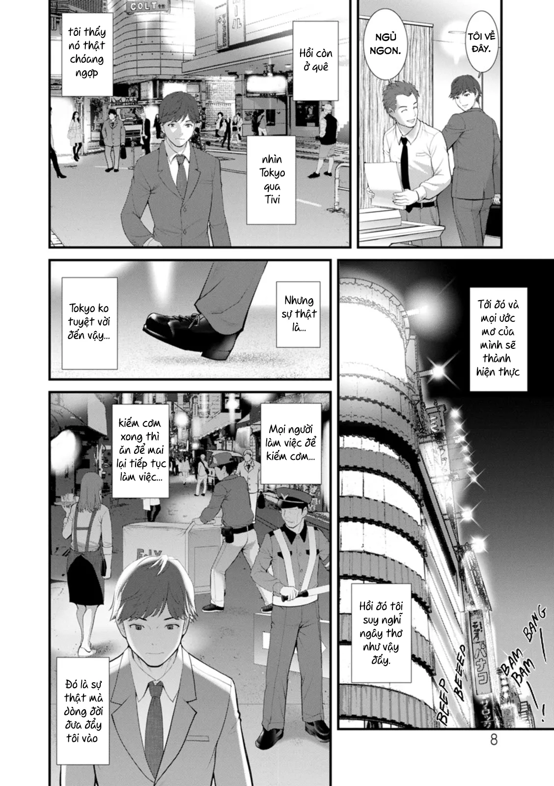 HentaiVN.net - Ảnh 9 - Tuần trăng mật dưới 30m đất [Chika 30m no Mitsugetsu o; Honeymoon At 30 Meters Underground] - Chap 1