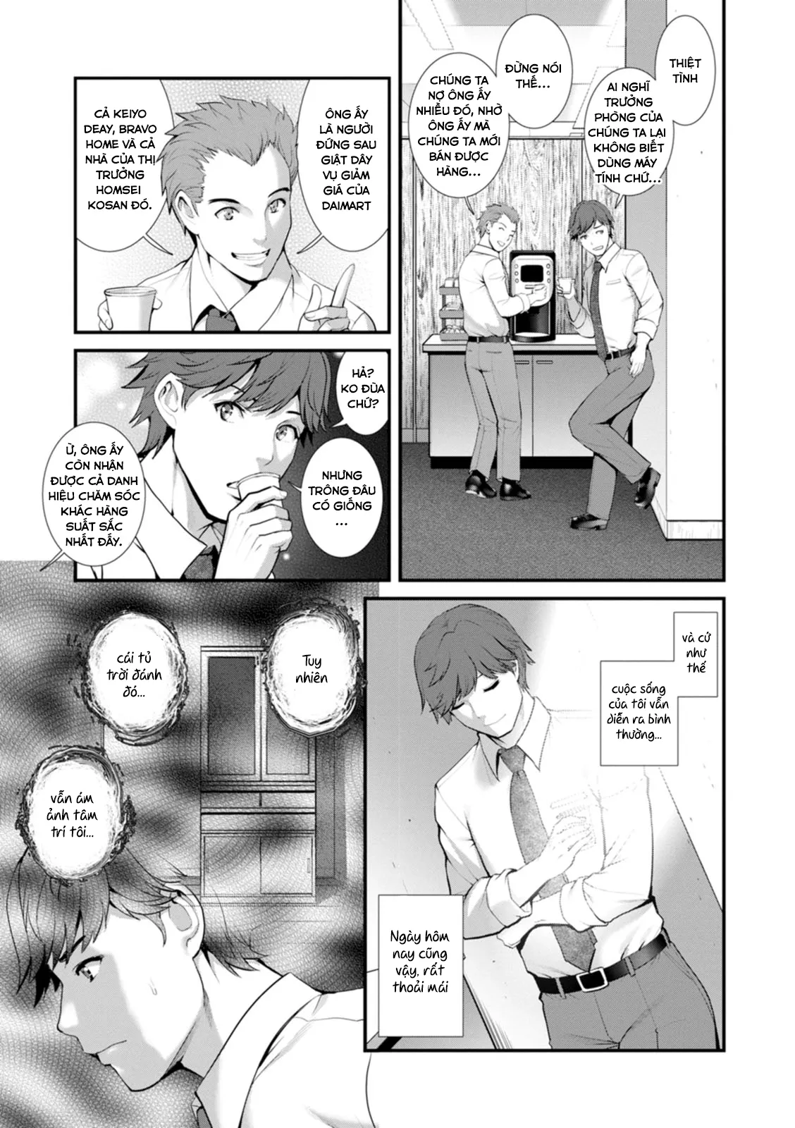 HentaiVN.net - Ảnh 6 - Tuần trăng mật dưới 30m đất [Chika 30m no Mitsugetsu o; Honeymoon At 30 Meters Underground] - Chap 2