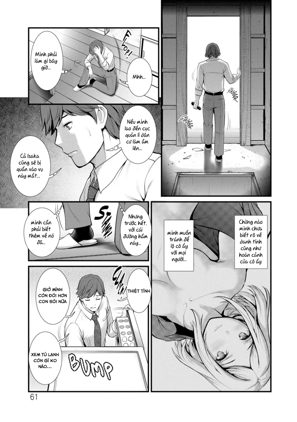 HentaiVN.net - Ảnh 20 - Tuần trăng mật dưới 30m đất [Chika 30m no Mitsugetsu o; Honeymoon At 30 Meters Underground] - Chap 3