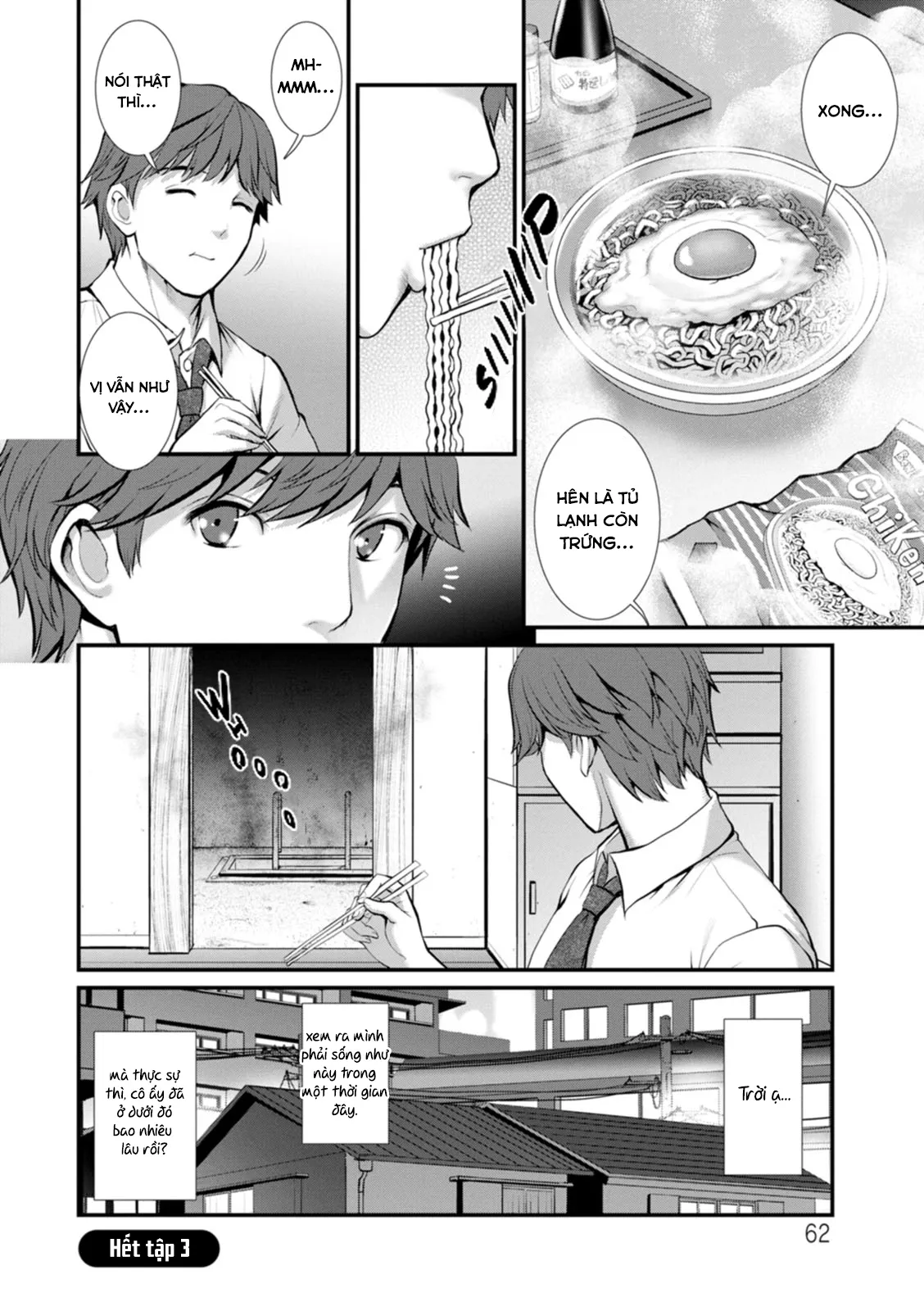 HentaiVN.net - Ảnh 21 - Tuần trăng mật dưới 30m đất [Chika 30m no Mitsugetsu o; Honeymoon At 30 Meters Underground] - Chap 3