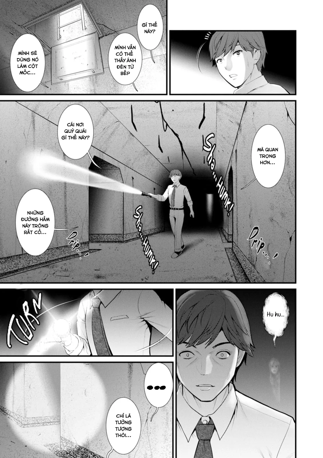 HentaiVN.net - Ảnh 6 - Tuần trăng mật dưới 30m đất [Chika 30m no Mitsugetsu o; Honeymoon At 30 Meters Underground] - Chap 3