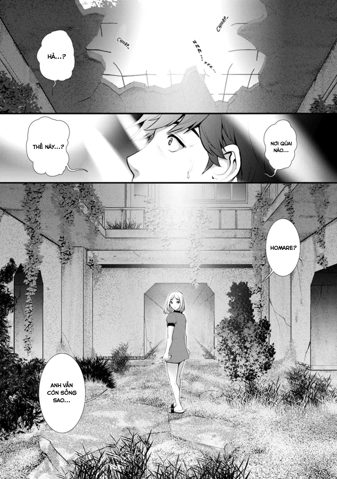 HentaiVN.net - Ảnh 8 - Tuần trăng mật dưới 30m đất [Chika 30m no Mitsugetsu o; Honeymoon At 30 Meters Underground] - Chap 3