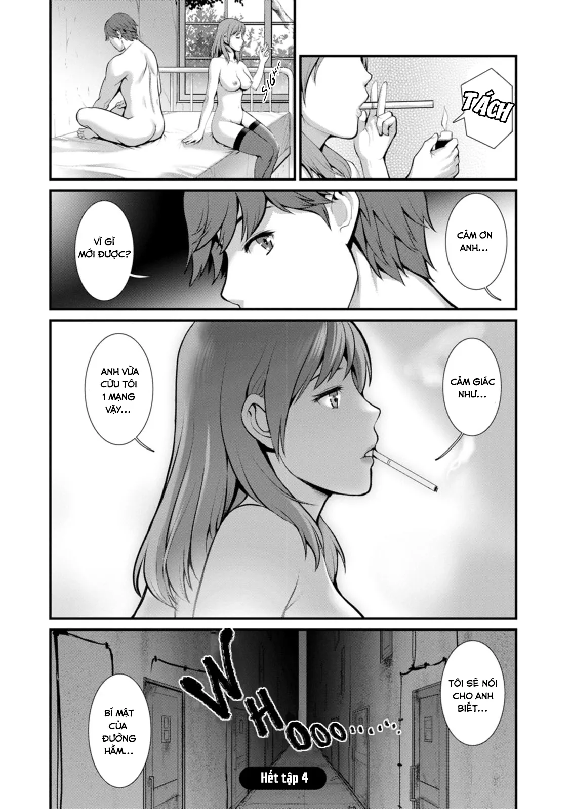 HentaiVN.net - Ảnh 21 - Tuần trăng mật dưới 30m đất [Chika 30m no Mitsugetsu o; Honeymoon At 30 Meters Underground] - Chap 4