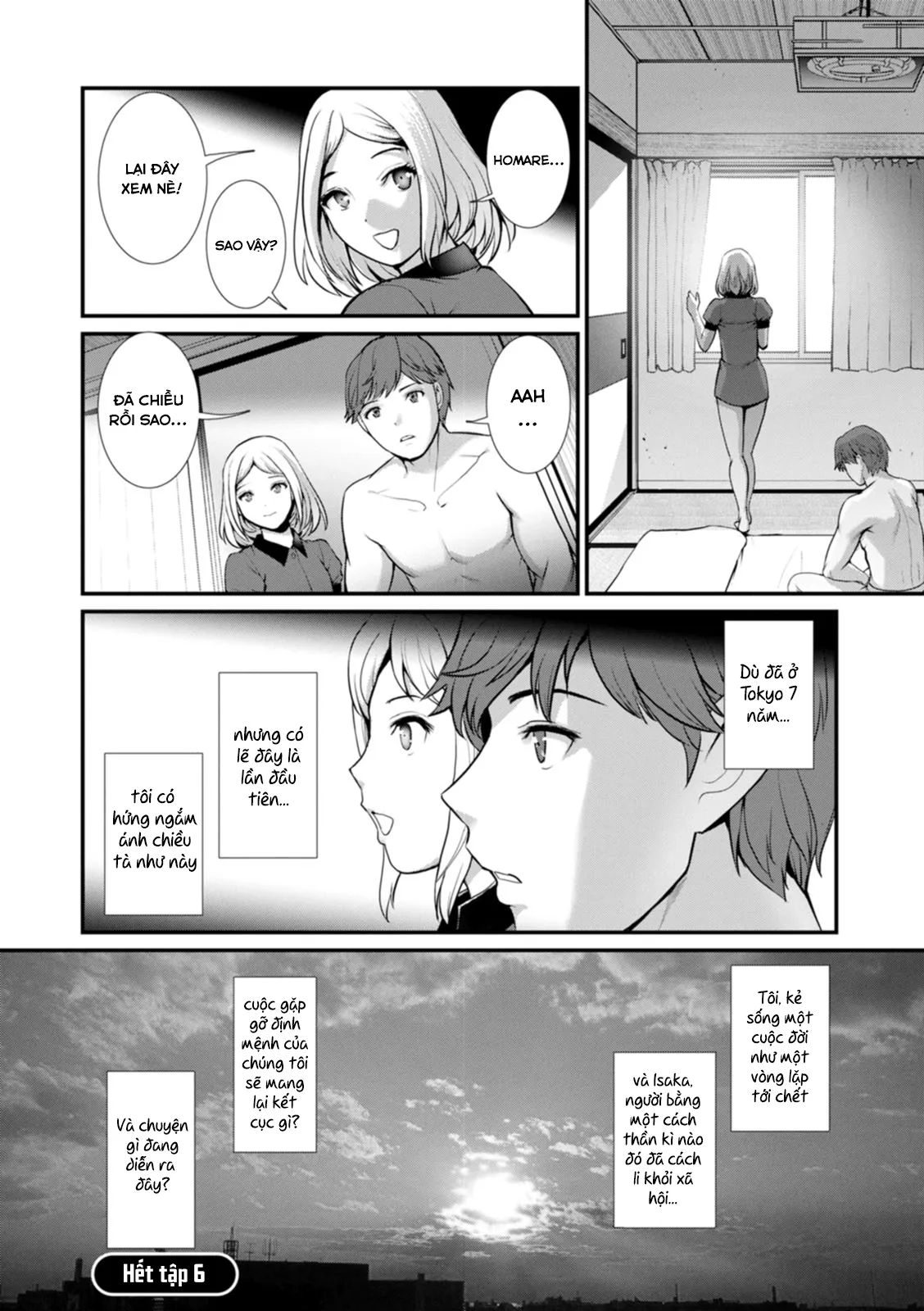 HentaiVN.net - Ảnh 21 - Tuần trăng mật dưới 30m đất [Chika 30m no Mitsugetsu o; Honeymoon At 30 Meters Underground] - Chap 6