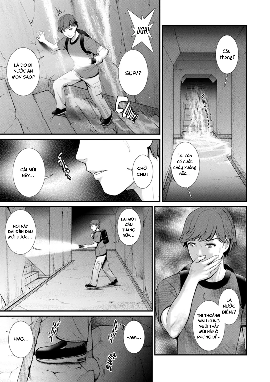 HentaiVN.net - Ảnh 6 - Tuần trăng mật dưới 30m đất [Chika 30m no Mitsugetsu o; Honeymoon At 30 Meters Underground] - Chap 6