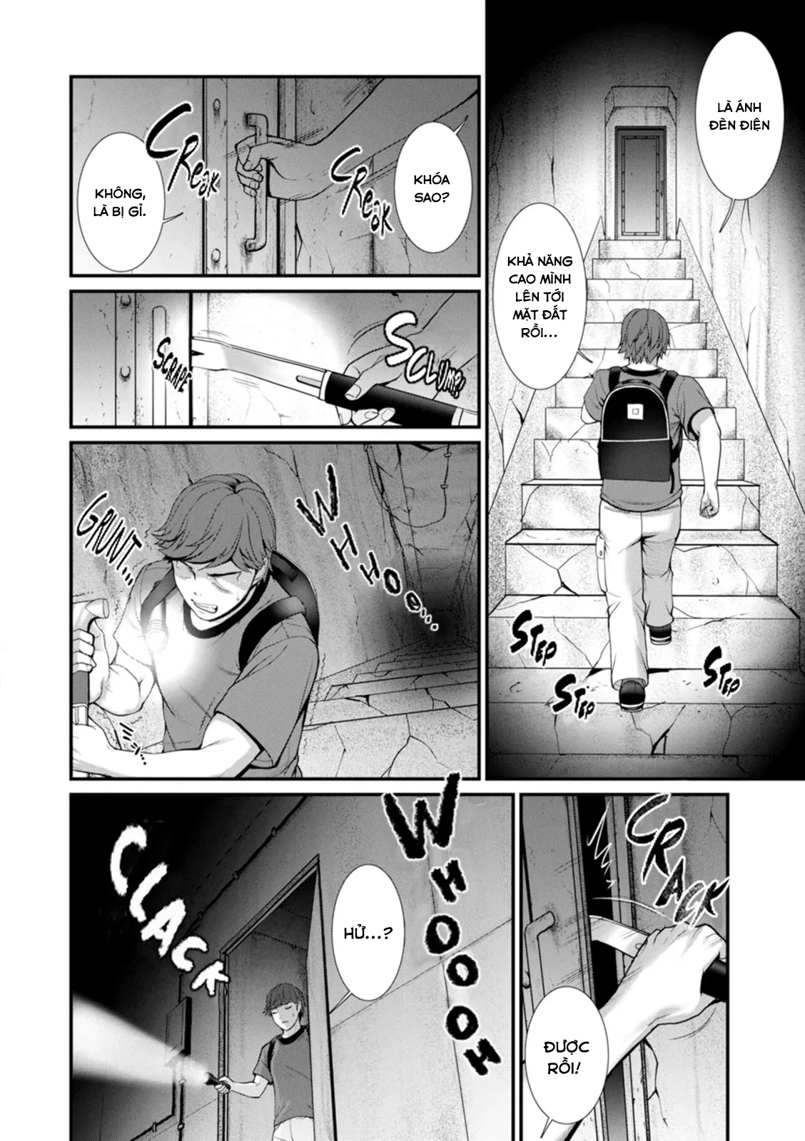 HentaiVN.net - Ảnh 7 - Tuần trăng mật dưới 30m đất [Chika 30m no Mitsugetsu o; Honeymoon At 30 Meters Underground] - Chap 6