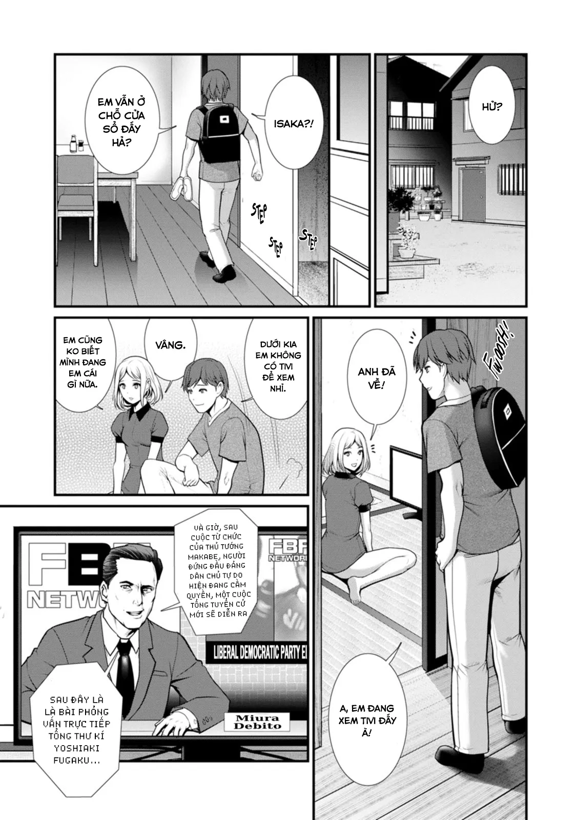 HentaiVN.net - Ảnh 20 - Tuần trăng mật dưới 30m đất [Chika 30m no Mitsugetsu o; Honeymoon At 30 Meters Underground] - Chap 7