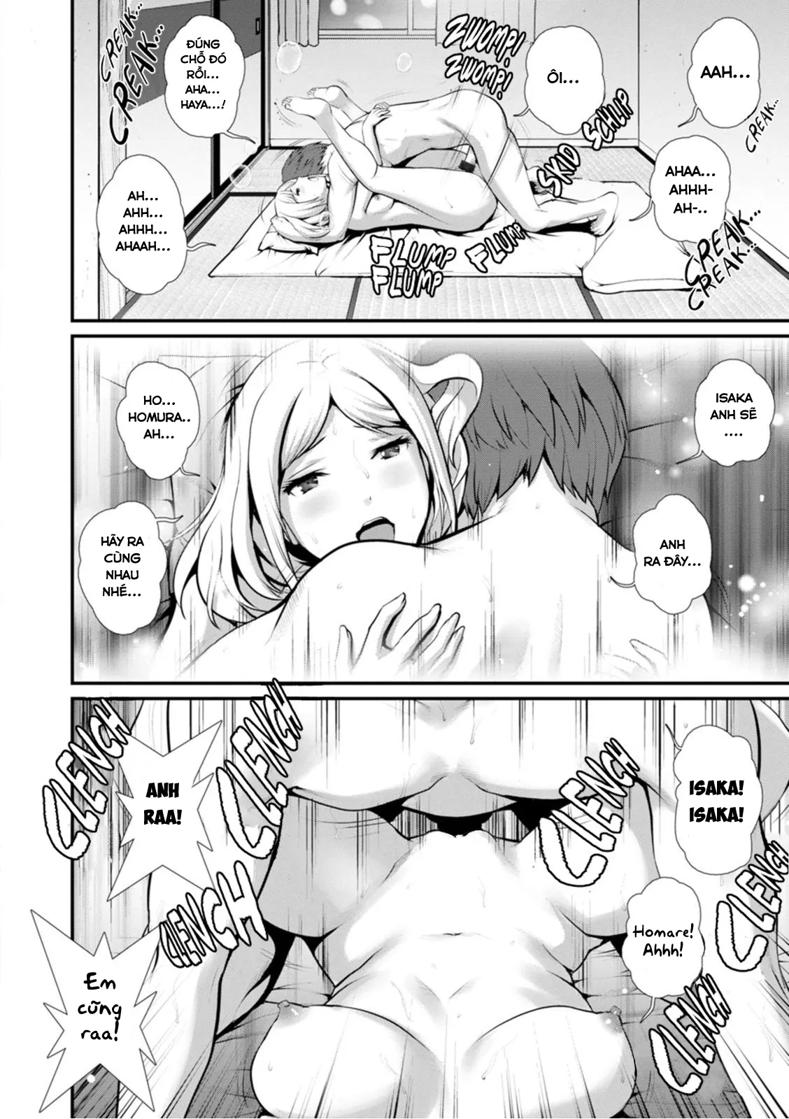 HentaiVN.net - Ảnh 19 - Tuần trăng mật dưới 30m đất [Chika 30m no Mitsugetsu o; Honeymoon At 30 Meters Underground] - Chap 8